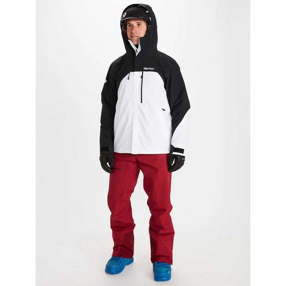 NWTs Marmot Torgon Insulated Ski Jacket. Black/White. Medium - Picture 3 of 11